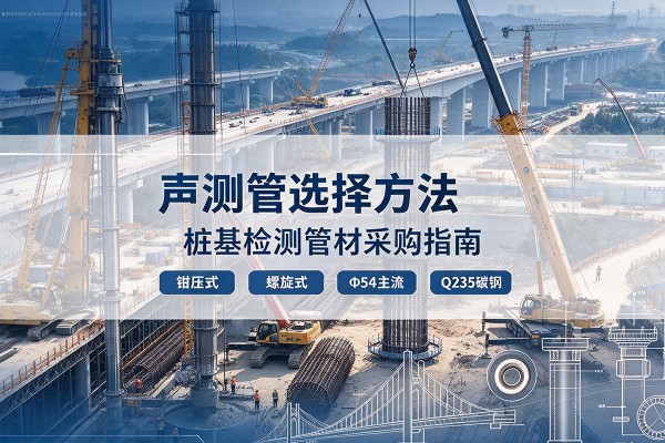 陇南声测管选型标准