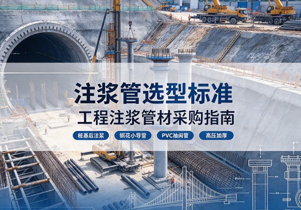 陇南注浆管选型标准